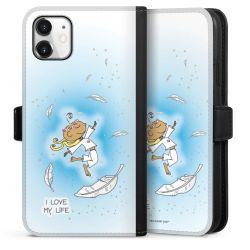 Sideflip mit Lasche schwarz