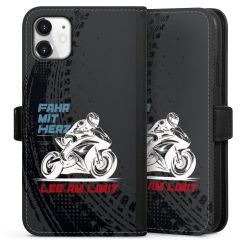 Sideflip mit Lasche schwarz