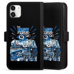 Sideflip mit Lasche schwarz