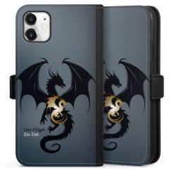 Sideflip with flap black/lateral flap