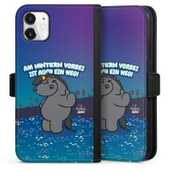 Sideflip mit Lasche schwarz