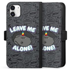 Sideflip mit Lasche schwarz