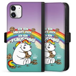 Sideflip mit Lasche schwarz