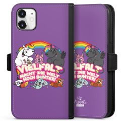 Sideflip mit Lasche schwarz