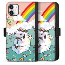 Sideflip mit Lasche schwarz