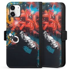 Sideflip with flap  black