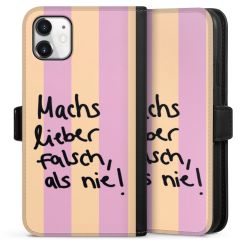 Sideflip mit Lasche schwarz