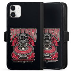 Sideflip mit Lasche schwarz