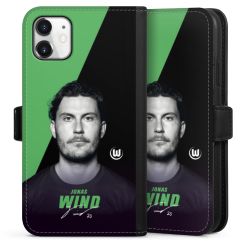 Sideflip mit Lasche schwarz