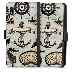 Sideflip with flap  black