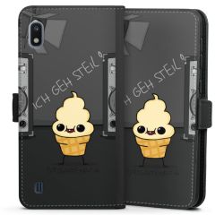 Sideflip mit Lasche schwarz