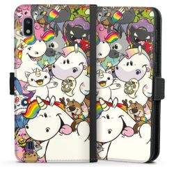 Sideflip mit Lasche schwarz