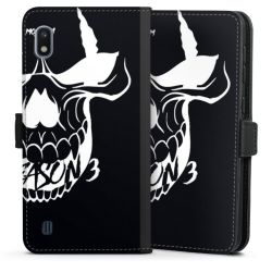 Sideflip mit Lasche schwarz