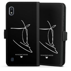 Sideflip mit Lasche schwarz