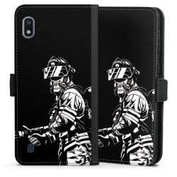 Sideflip with flap  black