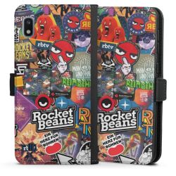 Sideflip mit Lasche schwarz