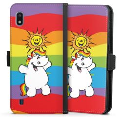 Sideflip mit Lasche schwarz