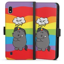 Sideflip mit Lasche schwarz