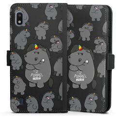 Sideflip mit Lasche schwarz