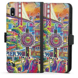 Sideflip with flap  black