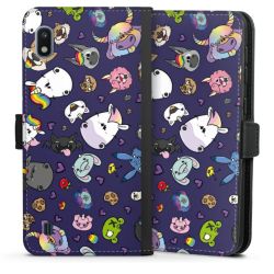 Sideflip mit Lasche schwarz