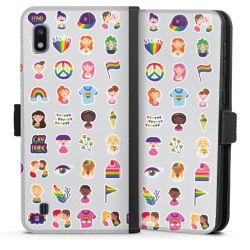 Sideflip with flap  black