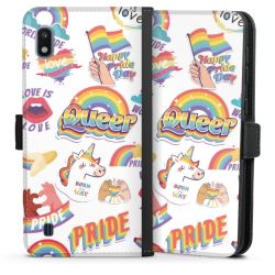 Sideflip with flap  black