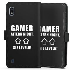 Sideflip mit Lasche schwarz