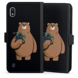 Sideflip mit Lasche schwarz