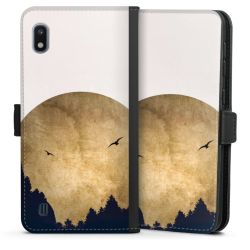 Twee vogels en de maan