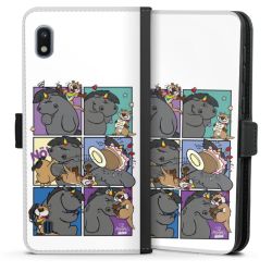 Sideflip mit Lasche schwarz