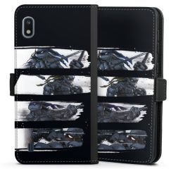 Sideflip with flap  black