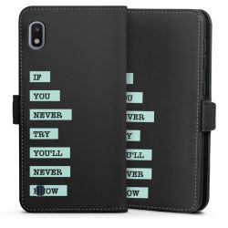 Sideflip with flap  black