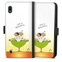 Sideflip mit Lasche schwarz