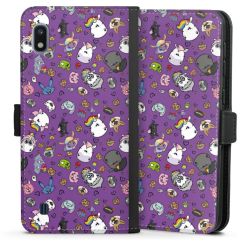 Sideflip mit Lasche schwarz