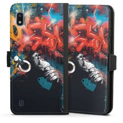 Sideflip with flap  black