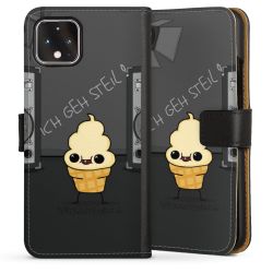 Sideflip mit langer Lasche schwarz