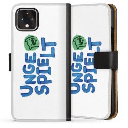 Sideflip mit langer Lasche schwarz