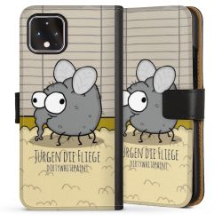 Sideflip mit langer Lasche schwarz