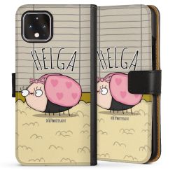 Sideflip mit langer Lasche schwarz