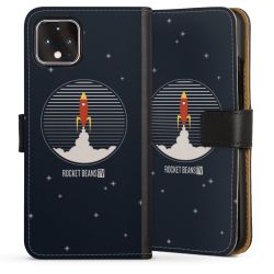 Sideflip mit langer Lasche schwarz