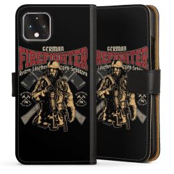 Sideflip mit langer Lasche schwarz