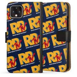 Sideflip mit langer Lasche schwarz