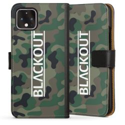 Sideflip mit langer Lasche schwarz