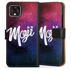 Sideflip mit langer Lasche schwarz