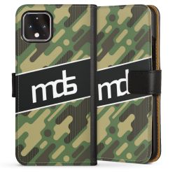 Sideflip mit langer Lasche schwarz