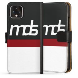 Sideflip mit langer Lasche schwarz