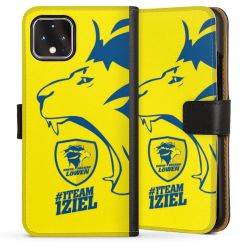 Sideflip mit langer Lasche schwarz