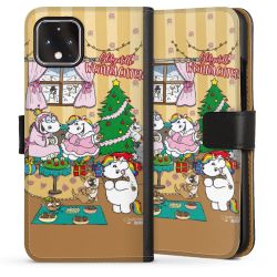 Sideflip mit langer Lasche schwarz