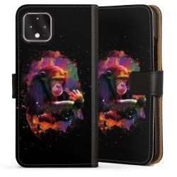 Sideflip mit langer Lasche schwarz